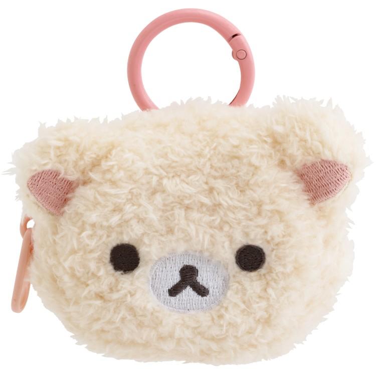 リラックマ ぬいぐるみミニポーチ コリラックマ カラビナ付 イヤホン