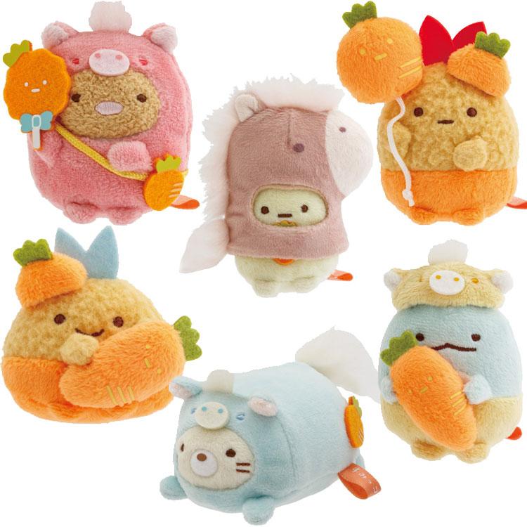 6種セット】すみっコぐらし てのりぬいぐるみ すみっコぐらし