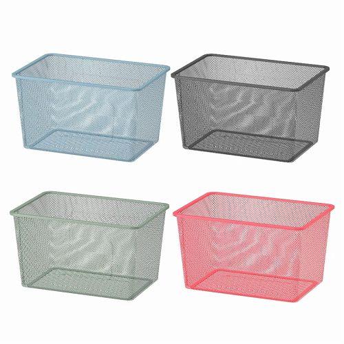 イケア（IKEA） TROFAST トロファスト メッシュ収納ボックス Mサイズ
