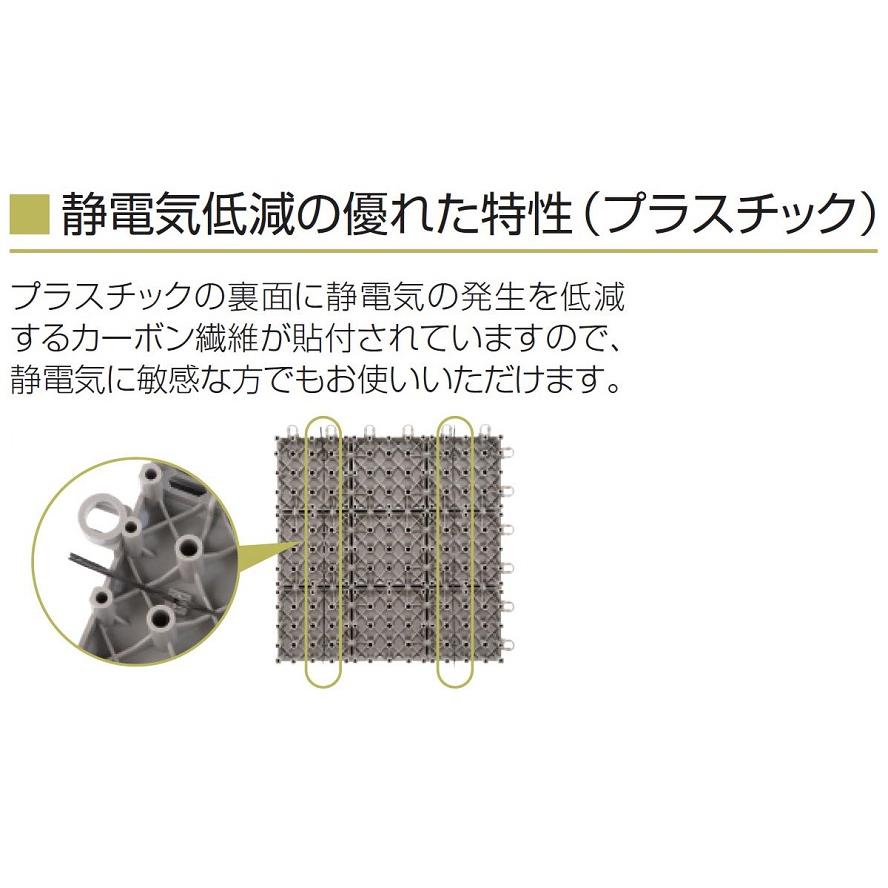 床化粧材 タイル(ブロック調) KTD-10 / 入数：10枚 色：ストーン