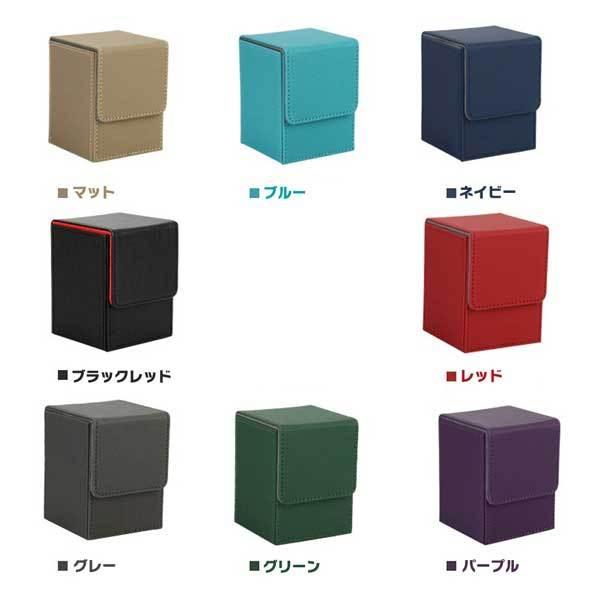デッキケース トレカケース 縦入れ マグネット PU レザー 100枚