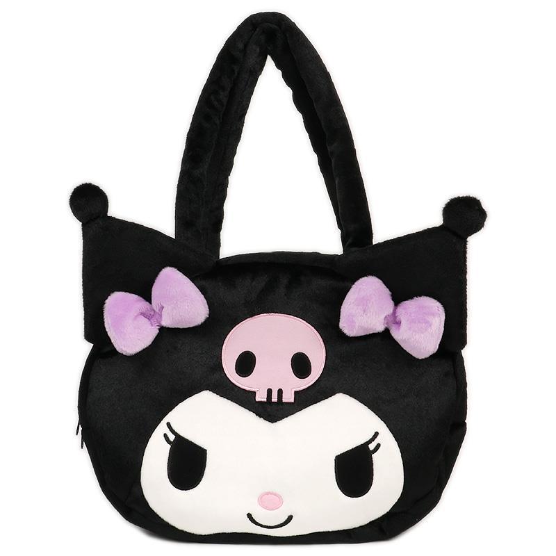 クロミ フェイス形トートバッグ ぬいぐるみみたい サンリオ sanrio