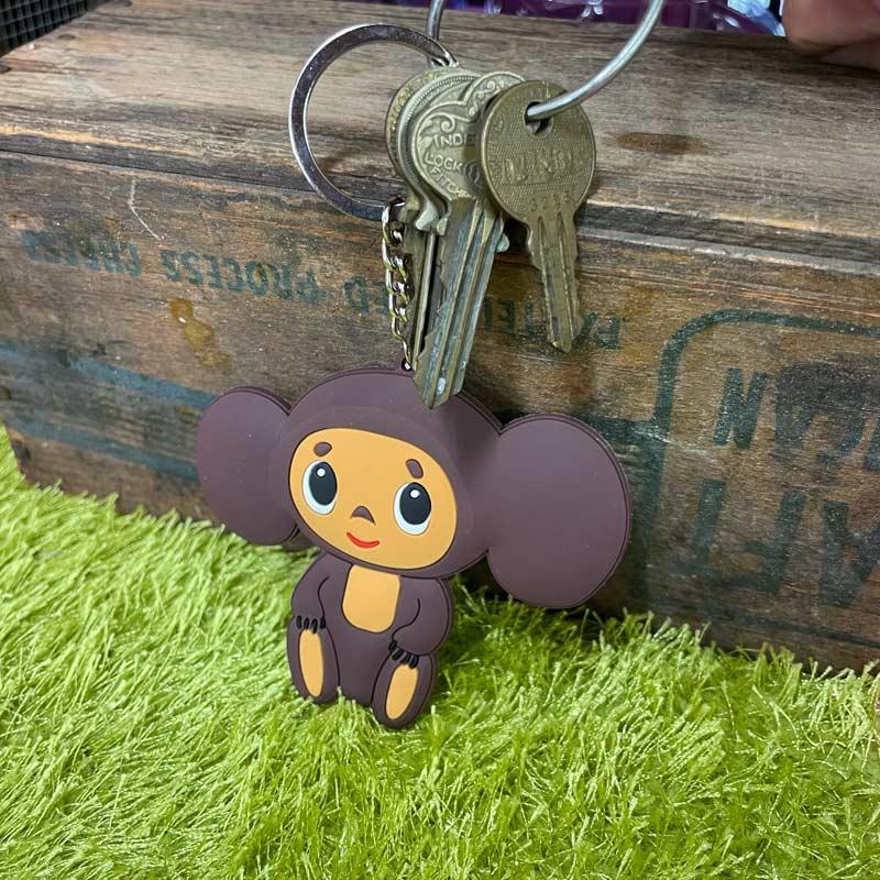 ラバーキーホルダー チェブラーシカ Cheburashka キーリング