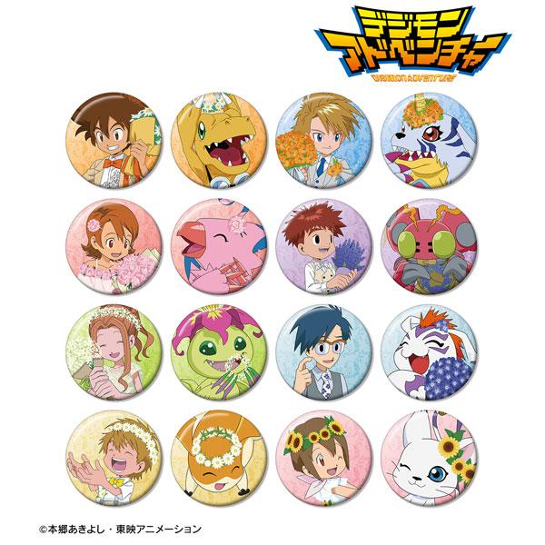 デジモン25th Anniversary トレーディング缶バッジB BOX 八神太一八神