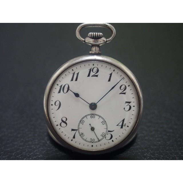 SEIKO（セイコー） 精工舎 WORLD 懐中時計 大正 純銀製 SKS刻印