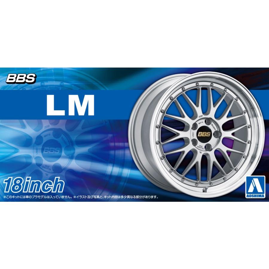 青島文化教材社 アオシマ ザ・チューンドパーツ No.111 1/24 BBS LM 18
