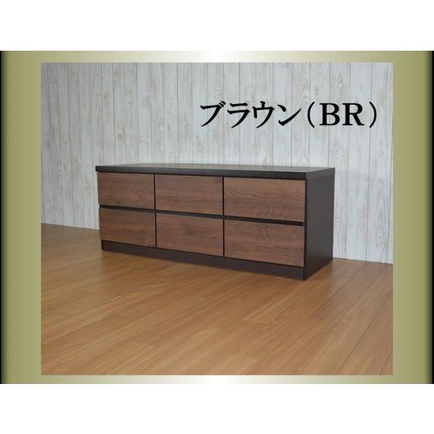 ローチェスト120-2段ベンチチェスト 国産 スライドレール付 整理タンス