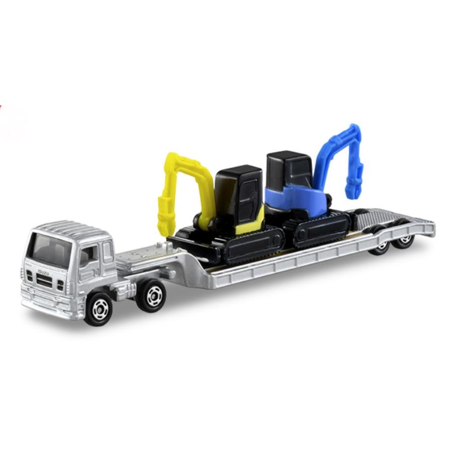 トミカ NO.142 いすゞ ギガ 重機搬送車 トミカロングタイプ : toy's