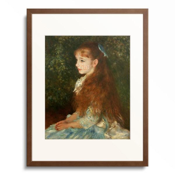 ルノワール、「JEUNE FEMME AU CORSAGE ROUGE」