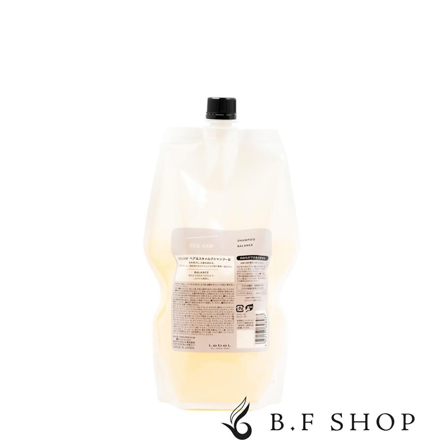 ルベル シーソー シャンプー バランス 800ml ヘア＆スキャルプ