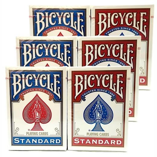BICYCLE バイスクル トランプ 6個 スタンダードフェイス STANDARD