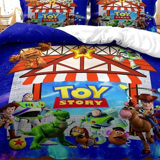 トイストーリー布団カバーセット 布団カバー ピロカバー ウッディ バズ