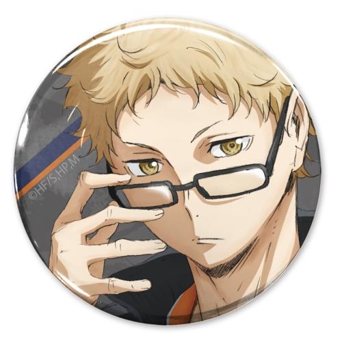 ハイキュー!! 月島蛍 缶バッジ Ver.1.0 コスパ【予約/6月上旬