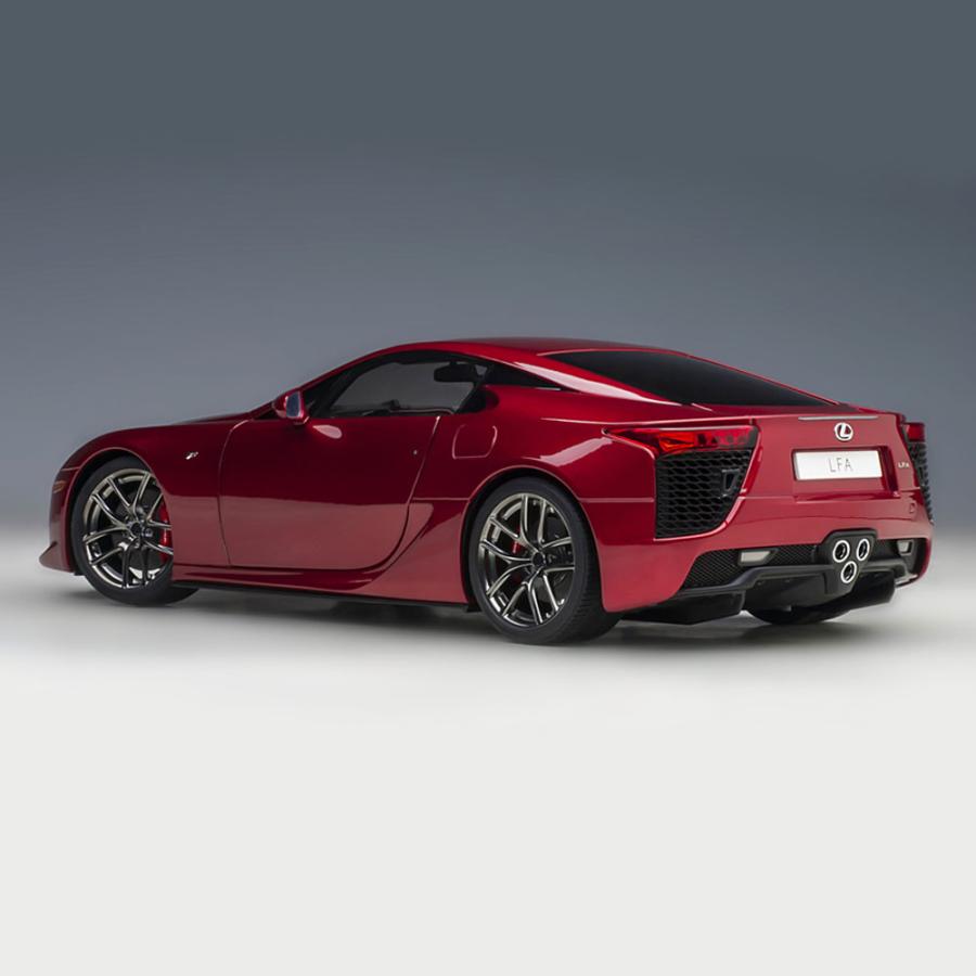 ミニカー 1/18 レクサス LFA パール レッド オートアート LEXUS