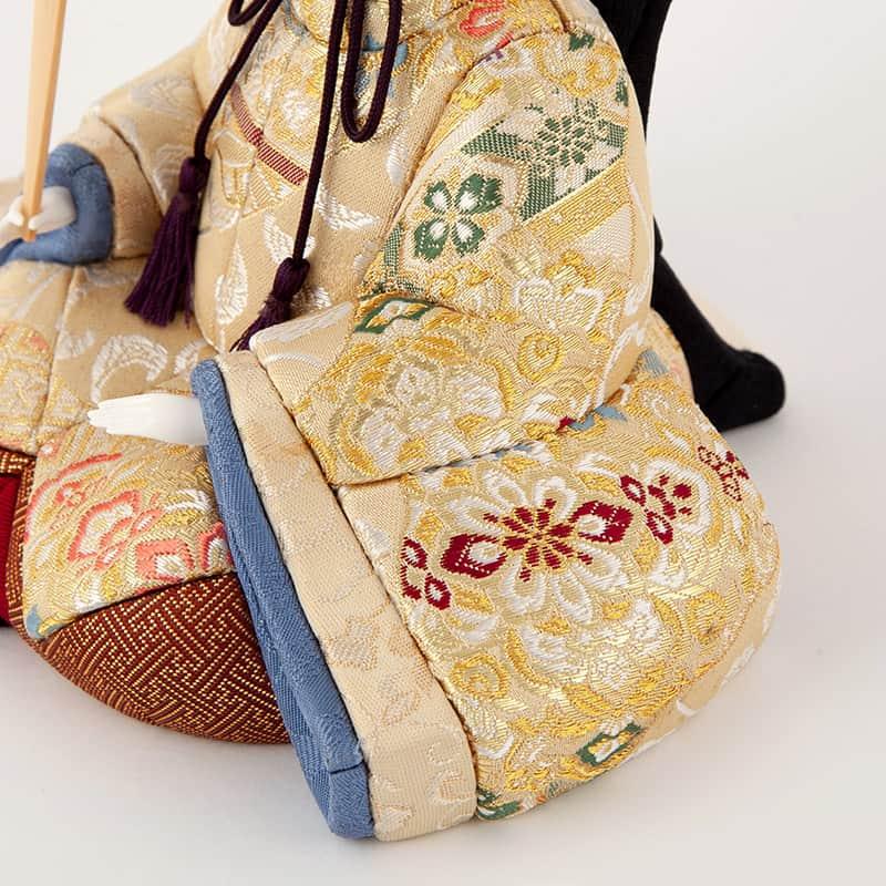 雛人形 コンパクト 一秀 ひな人形 木目込人形飾り 五段飾り 十五人飾り