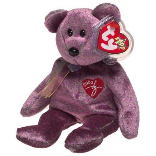TY ビーニーベイビーズ BEANIE BABIES 2000 SIGNATURE BEAR クマ