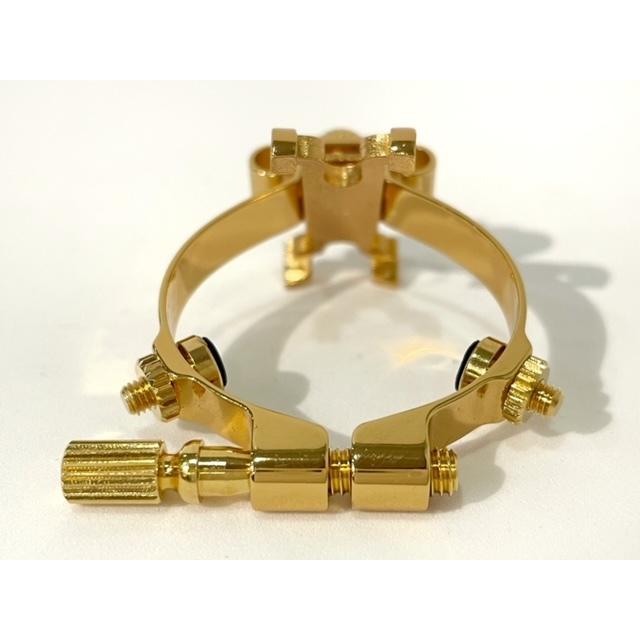B♭ クラリネット リガチャー JLV 24金めっき : クラリネット専門店