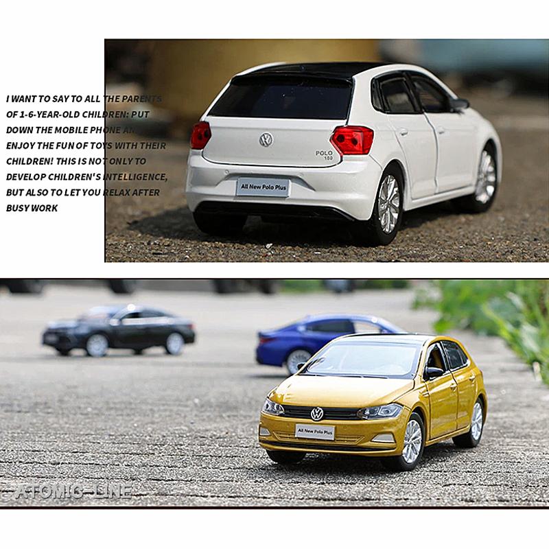 フォルクスワーゲン（Volkswagen） POLO ポロ 1/32 ミニカー 全3色