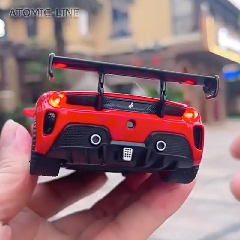 Ferrari（フェラーリ） 488 1/32 ミニカー 全3色 ライト点灯 エンジン