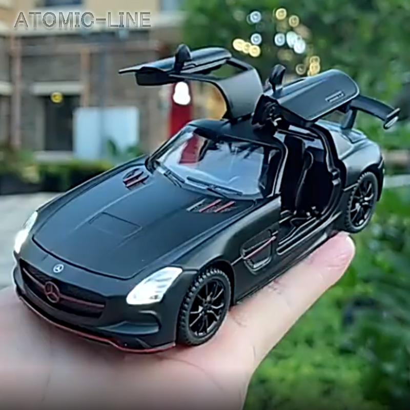 メルセデスAMG メルセデスベンツ SLS AMG 1/32 ミニカー 全4色 ライト