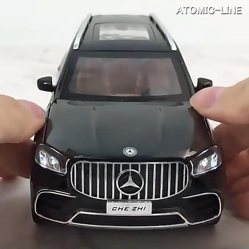 メルセデスAMG メルセデスベンツ AMG GLS63 1/24 ミニカー 全3色