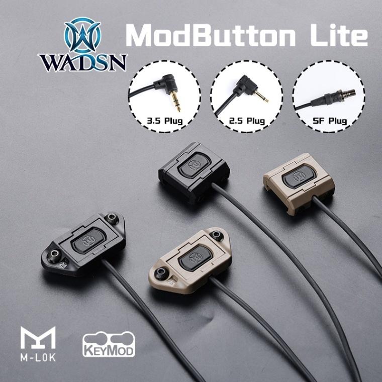 Modlite×UNITY ModButton Liteタイプ 20mmレール用スイッチ 2.5mm Plug