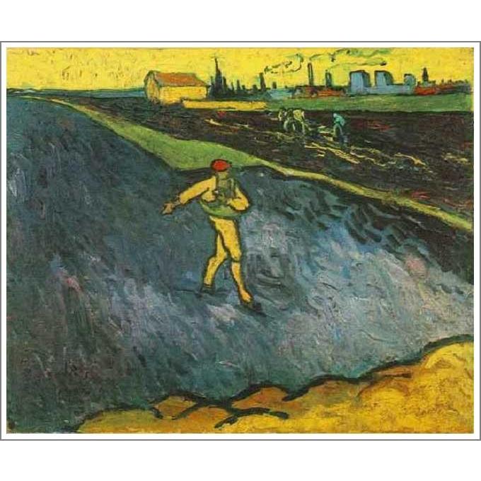 送料無料】絵画：フィンセント・ファン・ゴッホ「種を蒔く人（アルルの