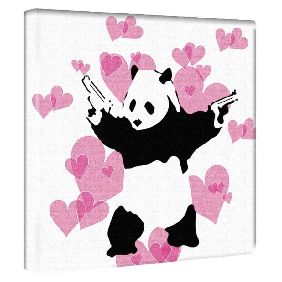 バンクシー パンダ ガンズ Banksy インテリアアート Panda Guns 作品
