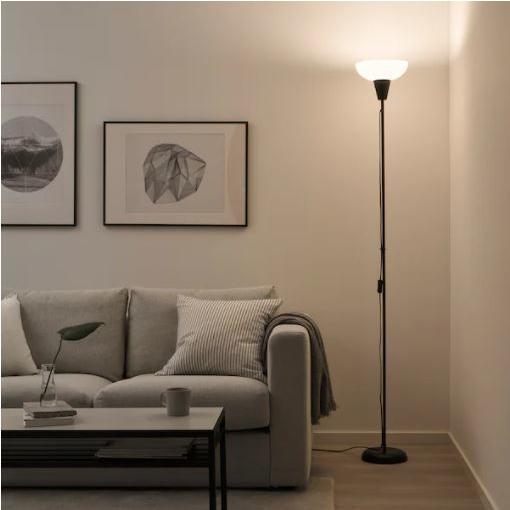 イケア（IKEA） LED電球付き LEDアッパーライト フロアランプ スタンド