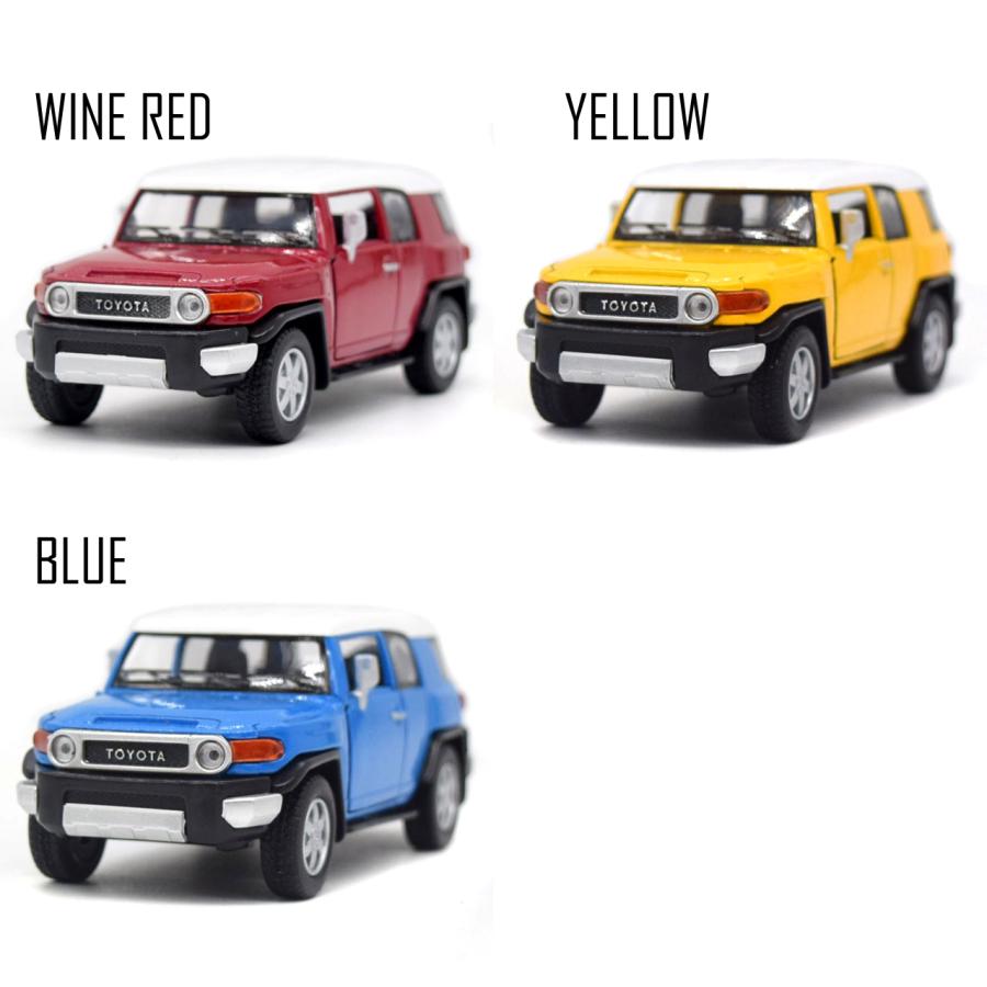 選べる3カラー】トヨタ FJクルーザー TOYOTA FJ CRUISER プルバック式