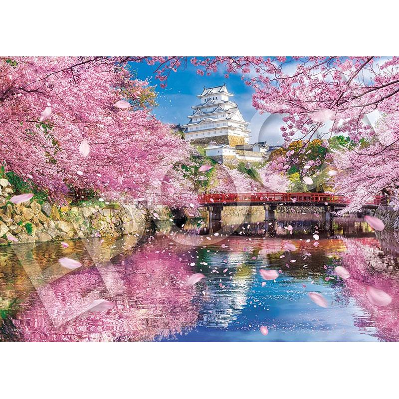 エポック社（EPOCH） 【新品】ジグソーパズル 桜舞う姫路城 500ピース