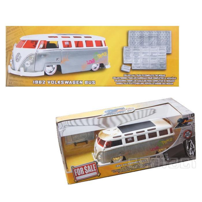 ミニカー 旧車 模型 1/24スケール 1962 フォルクスワーゲン バス