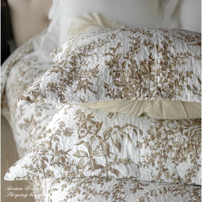 LAURA ASHLEY（ローラアシュレイ） ベッドカバー ダブル クイーン 3点