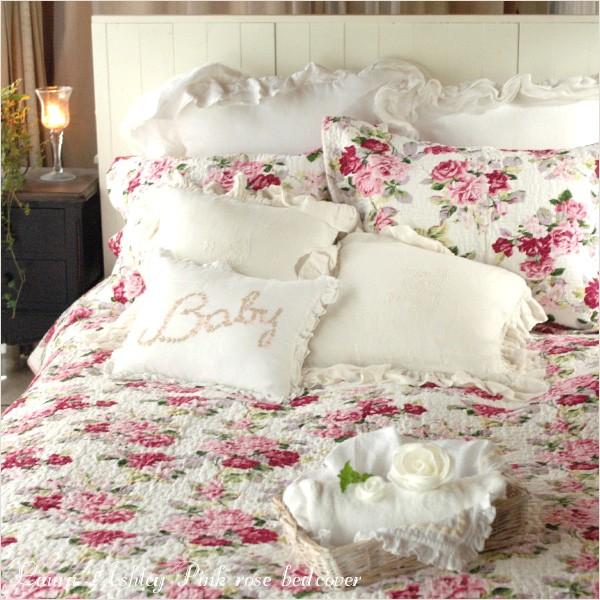 LAURA ASHLEY（ローラアシュレイ） 【完売】ベッドカバー シングル 2点