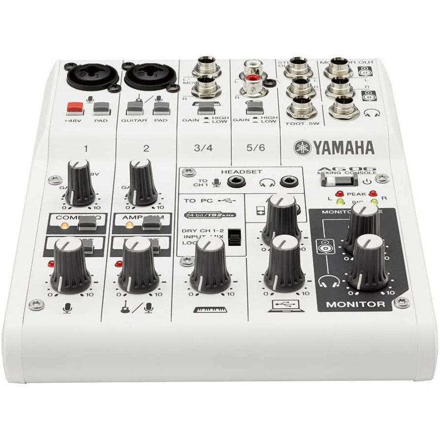 YAMAHA（ヤマハ） YAMAHA AG06 6チャンネル ウェブキャスティング
