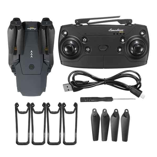 JY019 最新小型カメラ付き折り畳み式ドローン FPV 2.0MP！ワイド