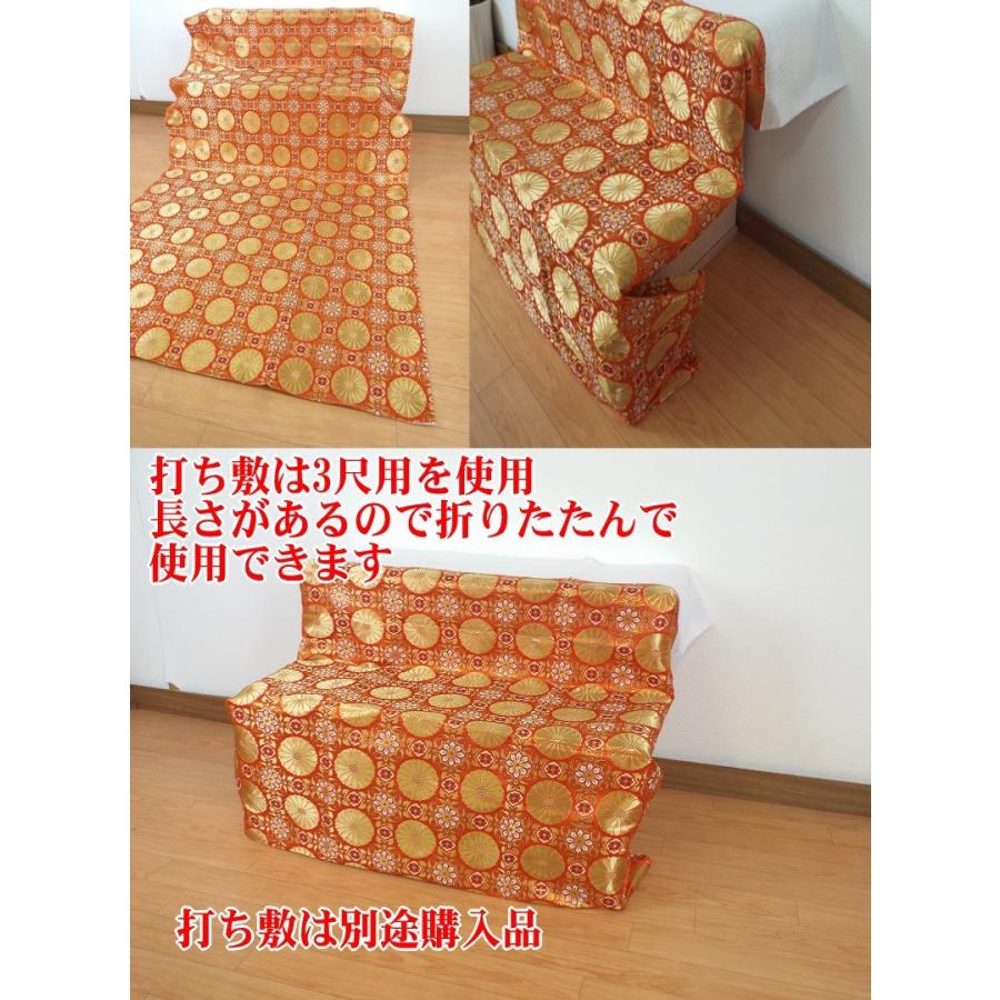 祭壇 木製 後飾り祭壇2段（2尺5寸 75cm用）木製台 組み立て式