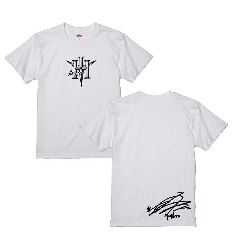ジュノ 2PM イジュノ ロゴ サイン入りTシャツ ホワイト 白Tシャツ T