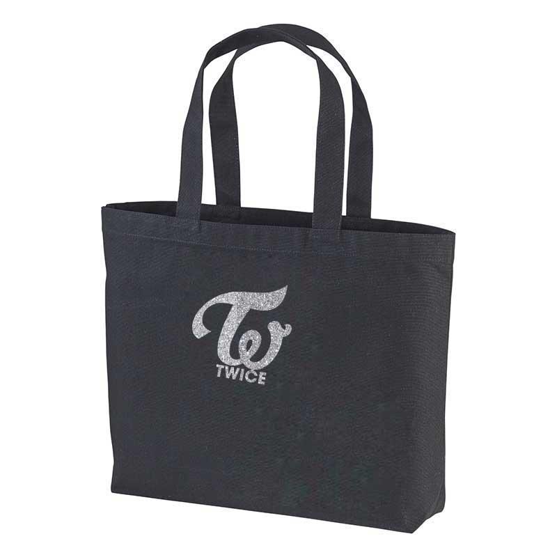 トゥワイス ワンス TWICE キャンバス トートバッグ 大きめエコバック