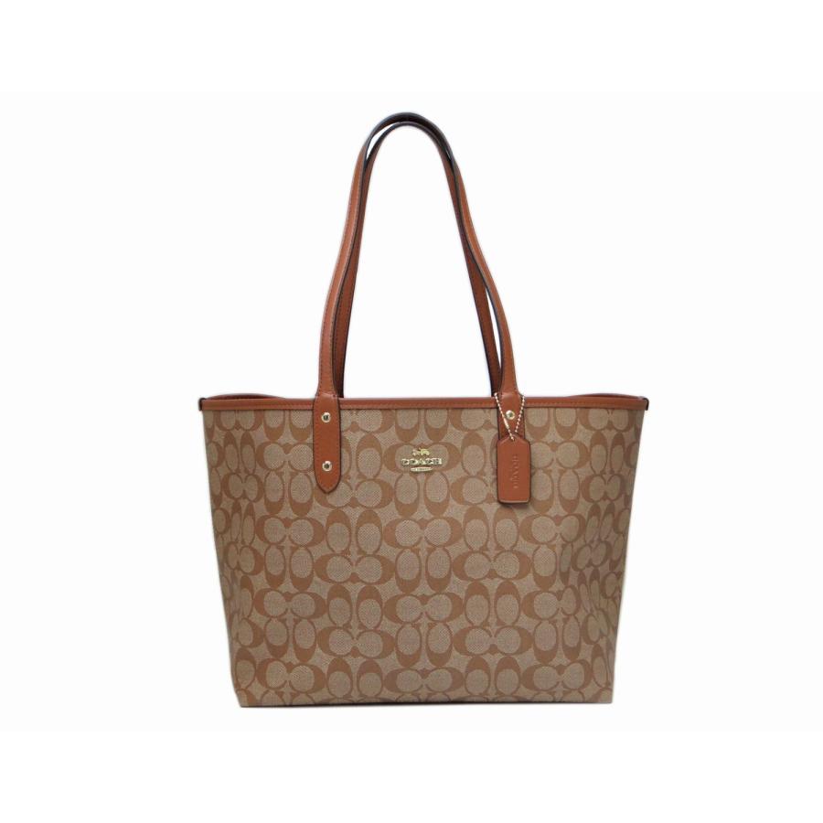 COACH（コーチ） F36658 シグネチャー PVC リバーシブル ショルダー