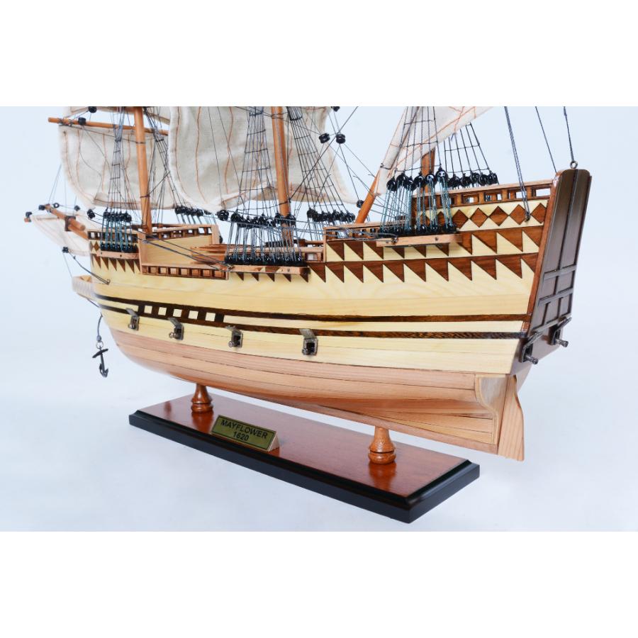 完成品模型】メイフラワー号 木製モデルシップ Mayflower 全長55cm 船