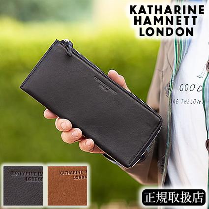 KATHARINE HAMNETT（キャサリンハムネット） 長財布 メンズ L字