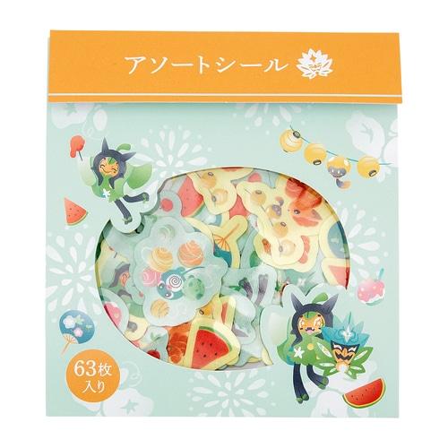 Pokemon（ポケモン） ポケモンセンターオリジナル アソートシール なつ