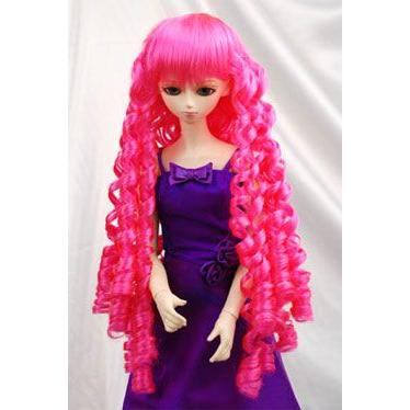 ドールウィッグ ロング カール 縦ロール SD・DD・オビツ60対応 Doll
