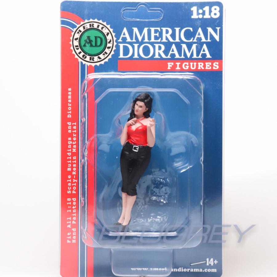 アメリカン ジオラマ 1/18 ピンナップガール ペギー American Diorama