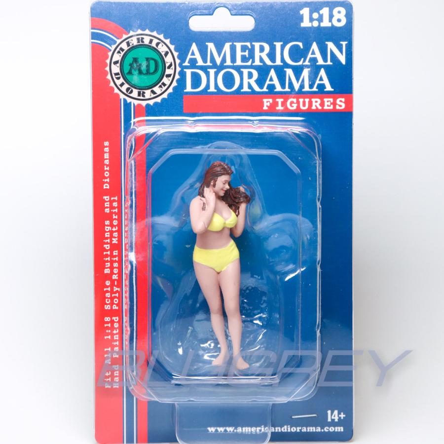 アメリカン ジオラマ 1/18 ビーチガールズ エイミー American Diorama