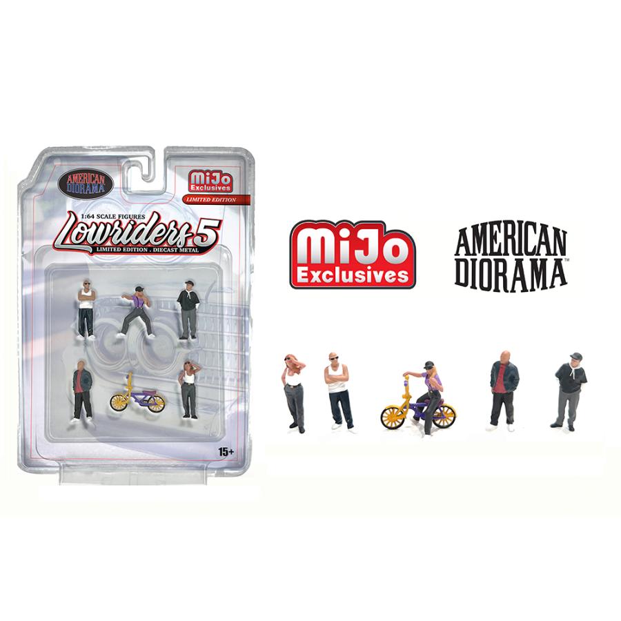 アメリカンジオラマ 1/64 フィギュア ローライダーズ 5 American