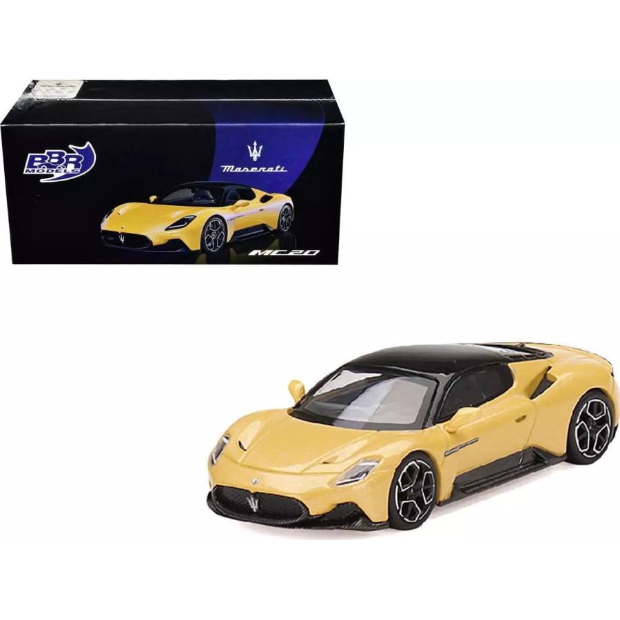 B.B.R BBR MODELS 1/64 マセラティ MC20 イエロー Maserati MC20