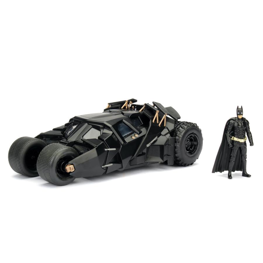 Jada JADA TOYS 1/24 バットモービル & バットマン フィギア ダーク