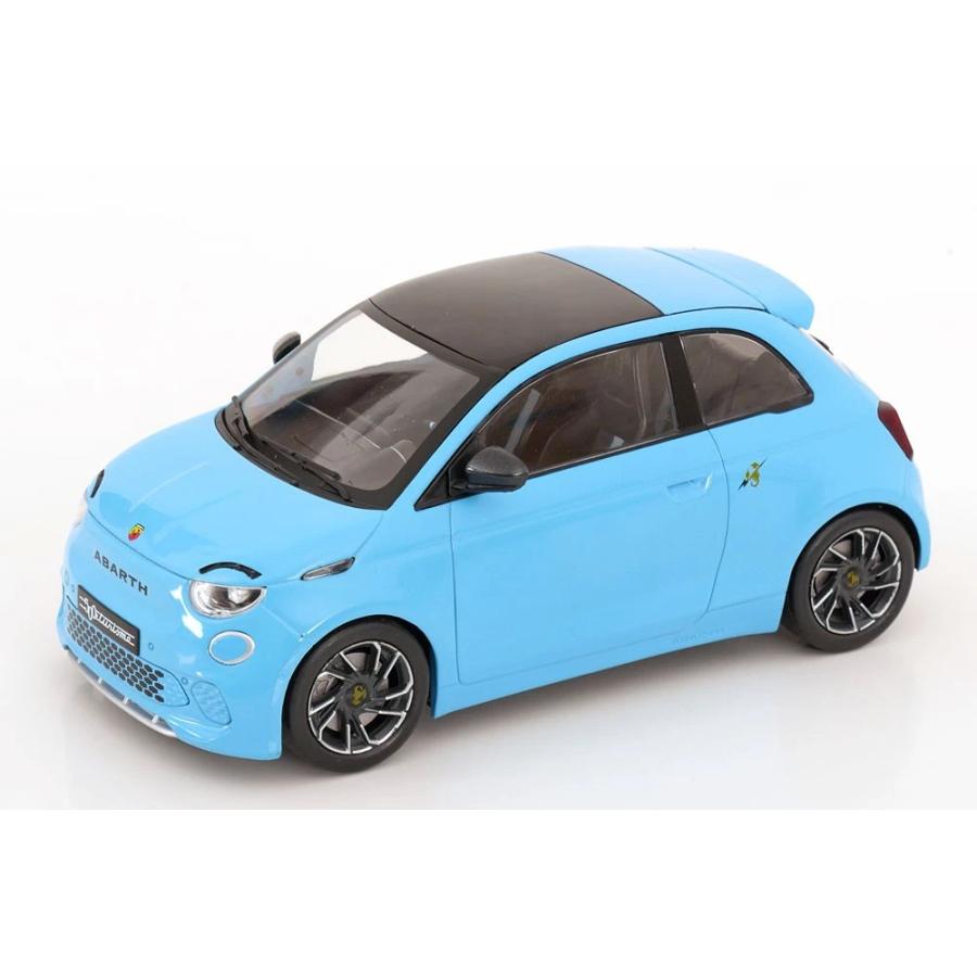 ixo IXO 1/18 フィアット アバルト 500e 2024 ブルー イクソ Fiat